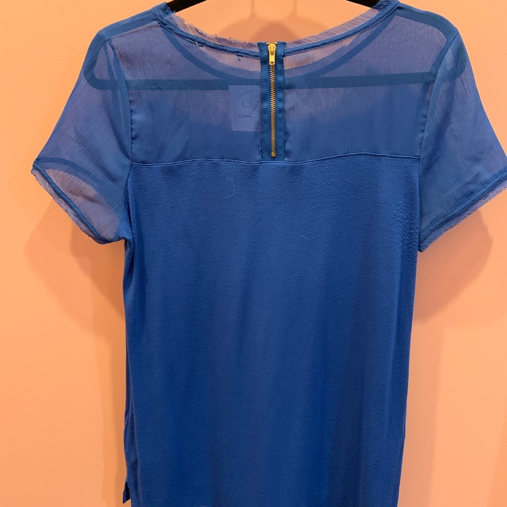 Mesh Shoulder Top - Picture 2 of 2